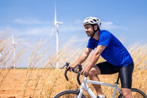 Is Cycling 70 Miles a Week Good for Weight Loss? - caucasian happy while cycling